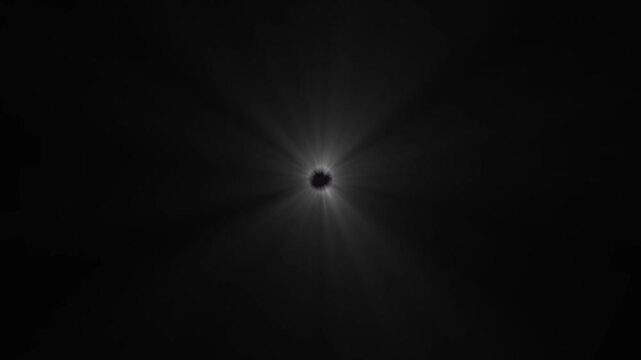 Abstract Animation cc light rays Glitter, shiny, bright, flare footage Isolated light rays, whit and background black light flare overlay back or sun effect on cc light ray effect 