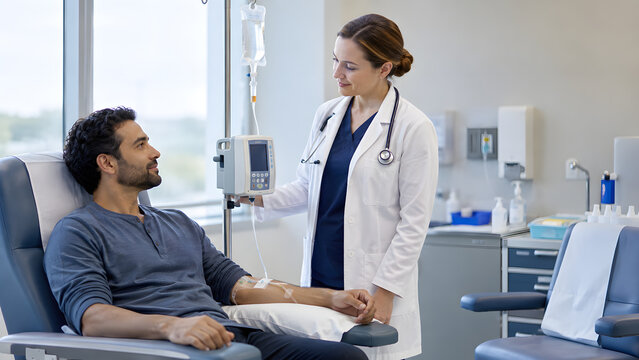 Thalassemia iron chelation treatment medium shot