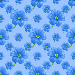 Obraz premium seamless floral background
