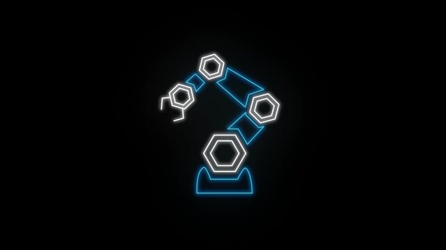 ai icons with alpha channel - ROBOTIC ARM