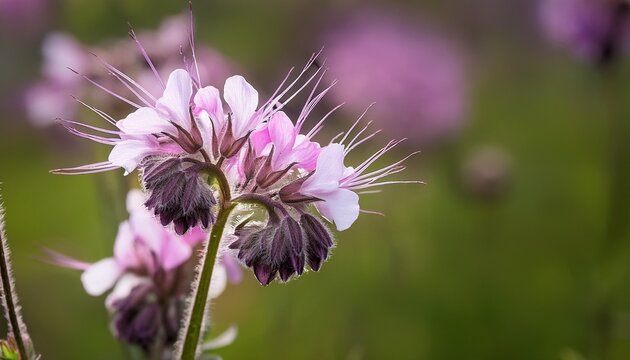 Close Up Of Ragged Robin Silene Flos Cuculi Flowers In Bloom
