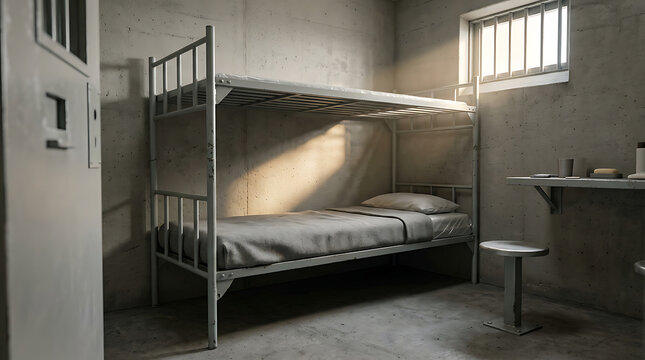 Prison Cell Bunk Bed Interior Design.
