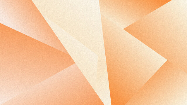 Abstract Orange Gradient Background with Triangle Grainy Texture Flowing Color Modern Elegant Design. Good for Presentation, Banner, Website, Wallpaper, and Creative Design Project