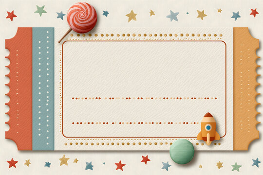 Kids birthday invitation