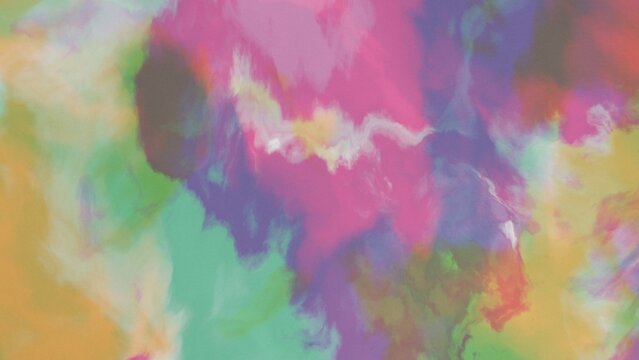 Vibrant watercolor wash with soft pigment granulation for modern branding and luxury packaging