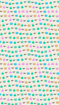 Pancake and Frying Pan Pattern
