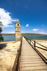 swamped church of San Roque near Villanueva de las Rozas, Cantabria, Spain © Richard Semik