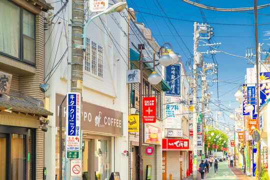 下高井戸駅　駅前商店街
