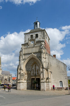 Eglise abbatiale St-Saulve de Montreuil-sur-Mer - Pas-de-Calais - France