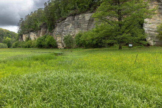 Nature reserve Udoli Plakanek near Kost castle, Eastern Bohemia, Czech Republic