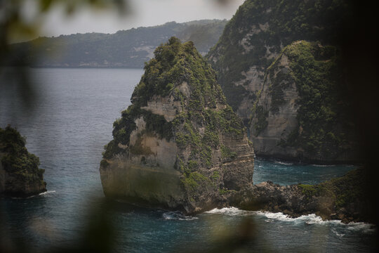 cliffs on the beach