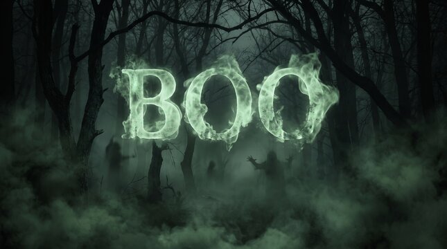Boo taxt or Halloween 