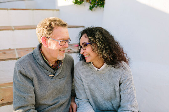 Affectionate Couple Sharing Smile