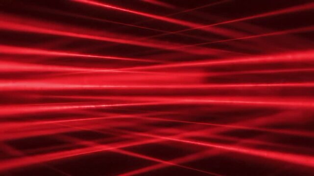 Abstract horizontal red line background loop for design use
