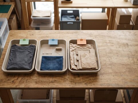 Small Business Return Sorting Station