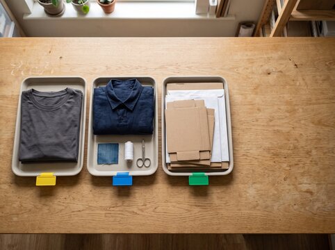 Small Business Return Sorting Station