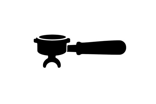 Clean flat vector silhouette of a traditional pleated chef toque hat
