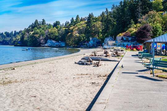 Dash Point shoreline Homes
