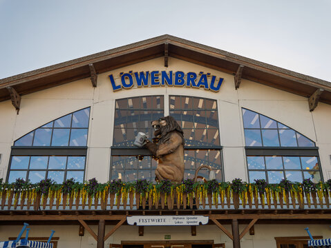 Lowenbrau Oktoberfest Celebration in Munich, Germany