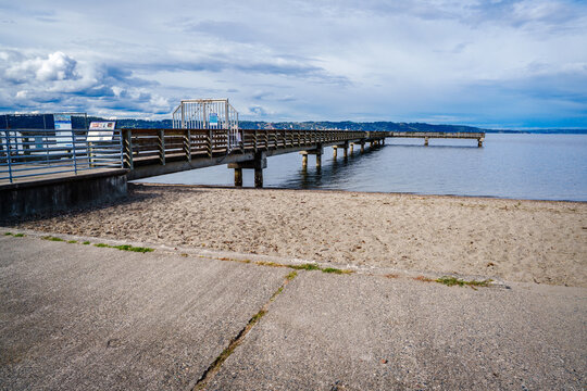 Sand And Pier