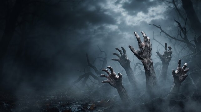 Undead Hands Rise From the Mud