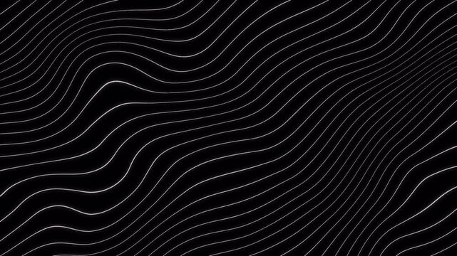 Abstract moving lines background animation with flowing wave patterns.