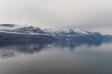 Arctic landscapes of Scoresby sund in East Greenland © Michael