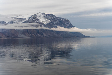 Arctic landscapes of Scoresby sund in East Greenland © Michael
