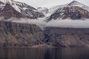 Arctic landscapes of Scoresby sund in East Greenland © Michael