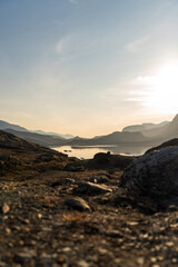Landscapes of East Greenland's Fjords in summer © Michael