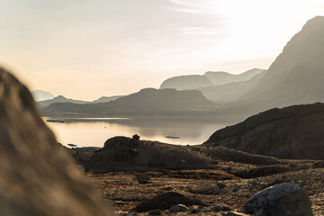 Landscapes of East Greenland's Fjords in summer © Michael