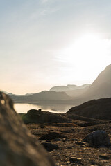 Landscapes of East Greenland's Fjords in summer © Michael