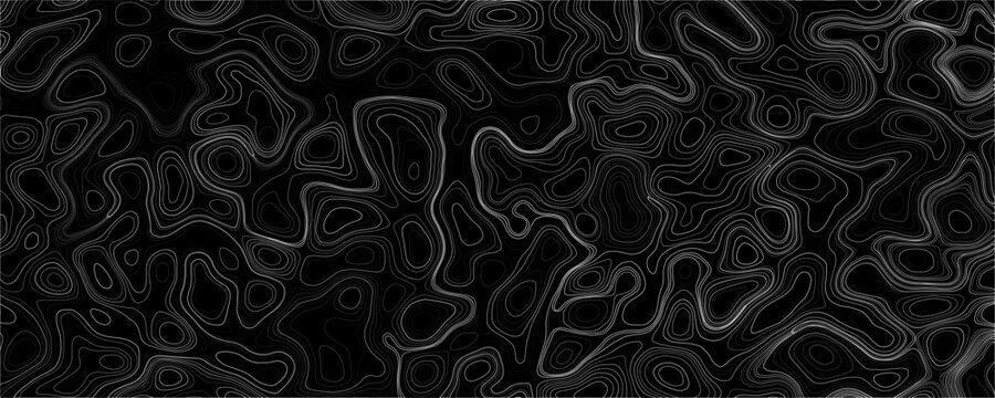 Topographic map pattern. Topography line geographic map.  illustration