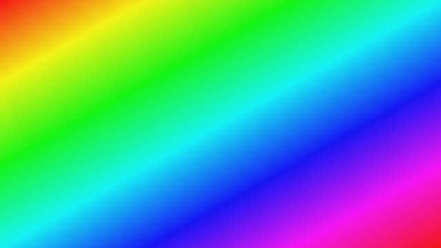 Vibrant rainbow spectrum diagonal gradient background