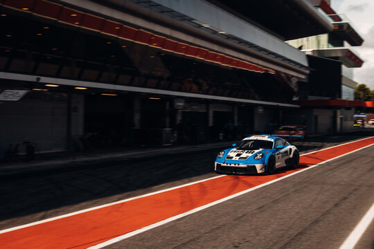 Michelin 24h Barcelona Porsche 911 Mehlner Cup on the race
