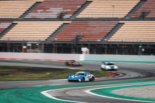 Michelin 24h Barcelona Porsche 911 Mehlner Cup on the race