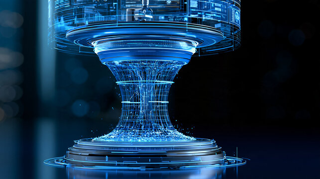 Futuristic digital control tower coordinating autonomous agents across finance, logistics, cybersecurity and customer service, enterprise orchestration, multi-agent systems, cloud