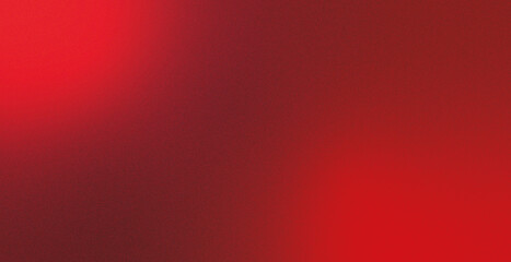 Obraz premium Red black grainy gradient background, dark blurred center, dramatic poster banner header design