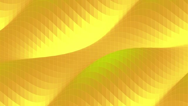Yellow orange layered geometric wave pattern abstract background