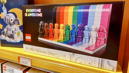 Obraz premium LEGO store inside view in Canada