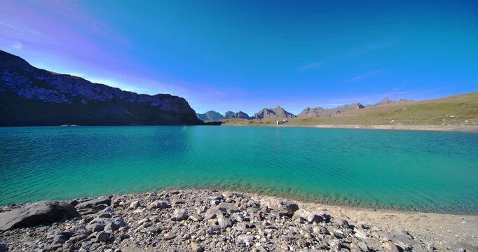  Morning landscape on Kastel Lake.