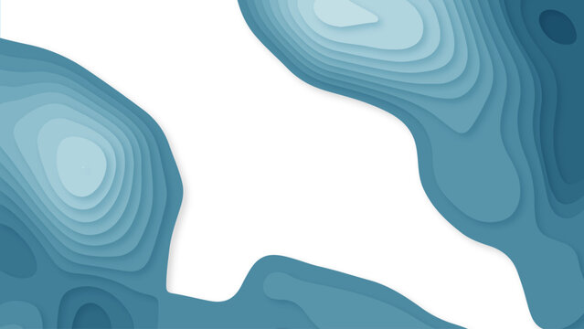 Blue Teal Topographic Map Background with Organic Elevation Layers, Dimensional Shadows and Minimal White Space.
Modern Teal Contour Background with Layered Terrain Shapes, Smooth Relief Effect.