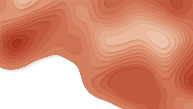 Abstract Orange Topographic Background with Layered Organic Contours, Soft 3D Relief and Modern Terrain Design.
Orange Topographic Map Background with Flowing Elevation Layers, Organic Terrain Shapes 