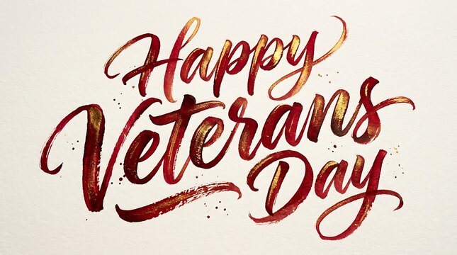 Honoring our nation's heroes a heartfelt happy veterans day to all who served with pride
