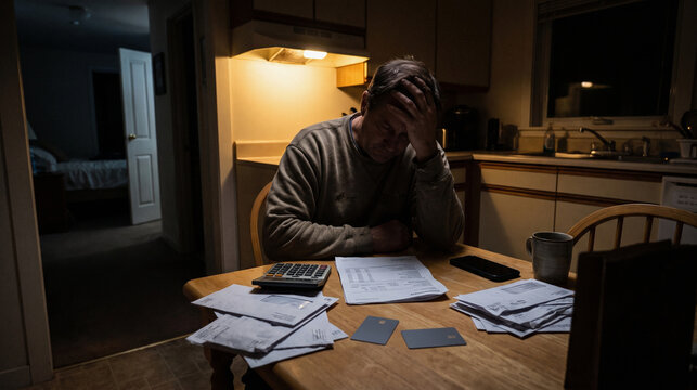 Night Kitchen Table: Hidden Money Worries and Home Isolation
