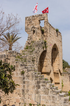 Bellapais Abbey ruins in Northern Cyprus