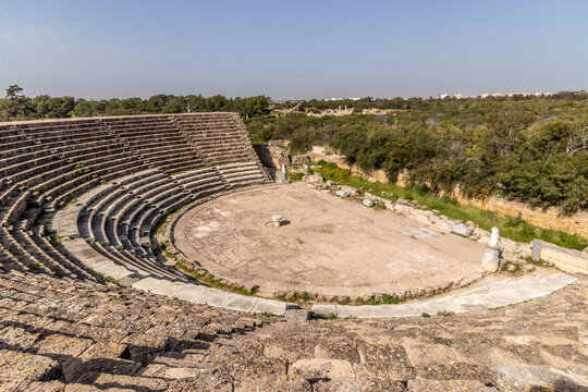 Amphitheatre of Salamis ancient city, Northern Cyprus