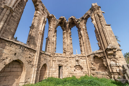 Church of Saint George of Latins ruins in Famagusta (Gazimagusa), Northern Cyprus