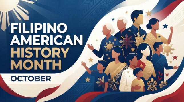 Filipino american community celebrating october history month