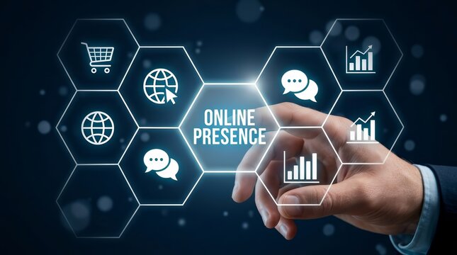 Strategies for online presence using digital channels and platforms to boost brand awareness.